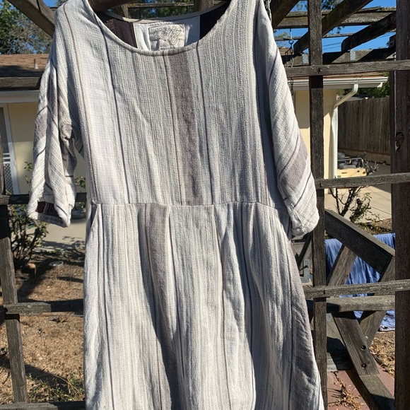 Ace&Jig Oatmeal Dress, Size L, Two Pockets - Picture 3 of 15